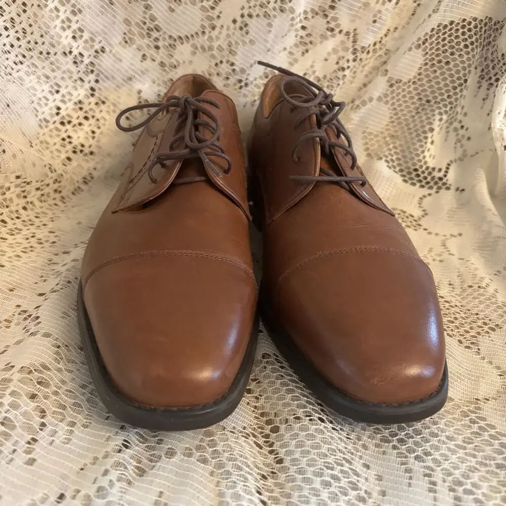 Johnston & Murphy XC4 Stanton Men's US 11 M Brown Venetian Leather Oxford Shoes